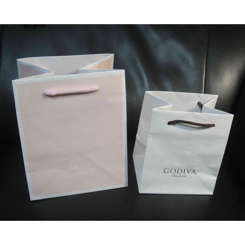 各式巧克力禮品紙袋/提袋/環保袋/購物袋/禮物袋~GODIVA,chochoco