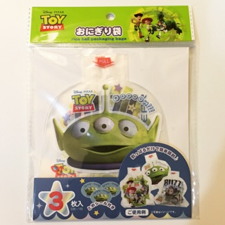 Disney 玩具總動員 飯糰包裝袋 3枚入🍙Toy Story Rice Ball Bags