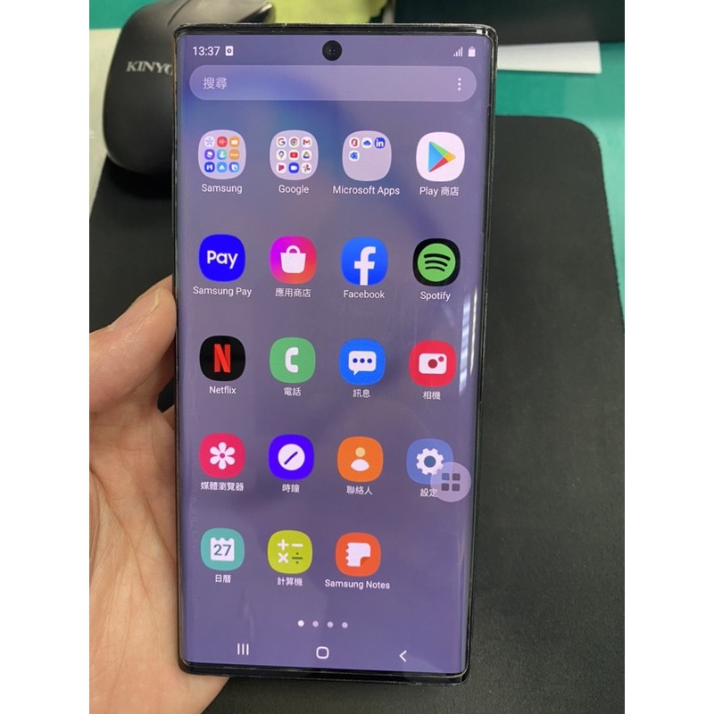 三星 NOTE 10+ 256G 裸機 原廠台版