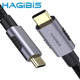 HAGiBiS海備思 Type-C公對公 USB3.1 Gen2 3A PD快充傳輸線 1.2M 現貨 廠商直送