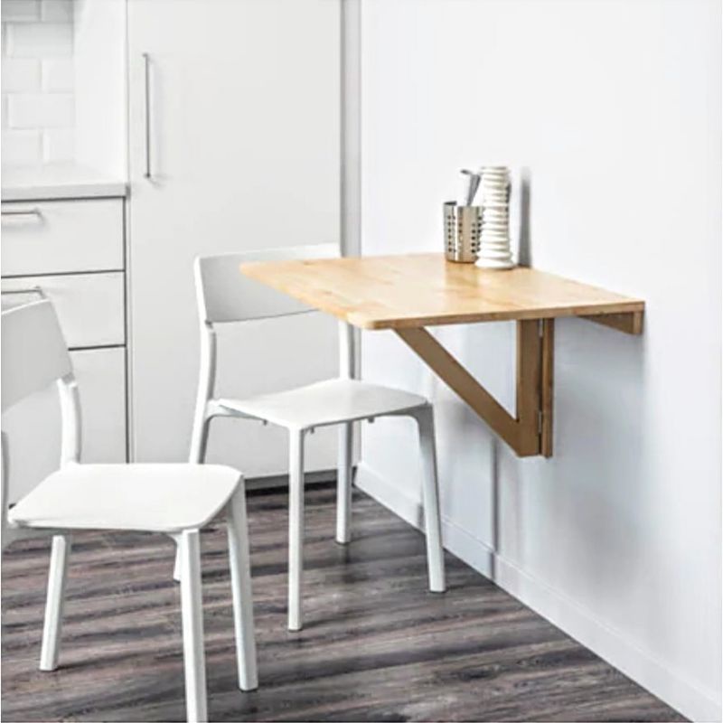 IKEA宜家 NORBO 壁掛式折疊桌 樺木 天然實木桌子 北歐風 摺疊收納 工作桌 餐桌邊桌 節省居家空間 二手 絕版