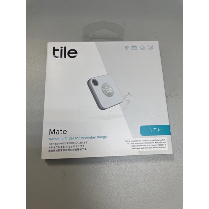 【Tile】防丟小幫手- Pro可換電池 黑色(1入組) 美國智能藍牙追蹤器 防丟 尋物