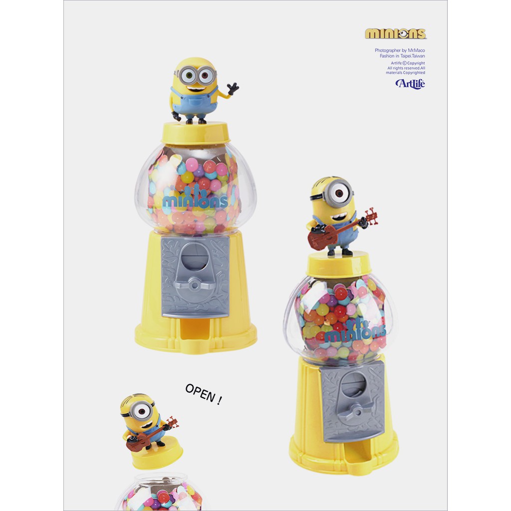Artlife Minions ハロウィンミニオンボブ菓子bank 小小兵糖果罐存錢筒 蝦皮購物