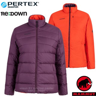 【MAMMUT 長毛象】送》女 輕量保暖_雙面穿_羽絨外套 Whitehorn.防風防潑中層夾克_01090