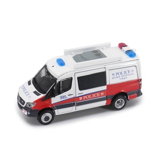 [玩三工作室] Tiny 微影 香港 #132 合金模型車 - 賓士 Benz Sprinter 爆炸品處理警車(紅白)