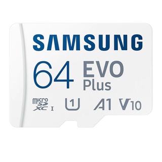 免運~原廠正貨 SAMSUNG(三星) 64G/128G/256G記憶卡 EVO Plus MicroSD SD 記憶卡