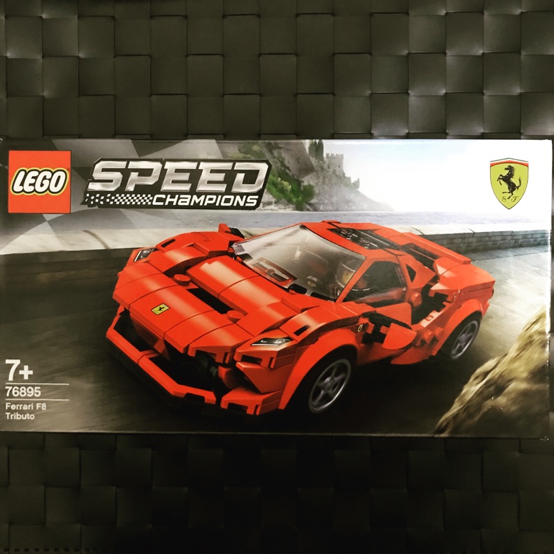 正版 樂高 LEGO 76895 SPEED系列 法拉利 Ferrari F8 Tributo 現貨 快速出貨