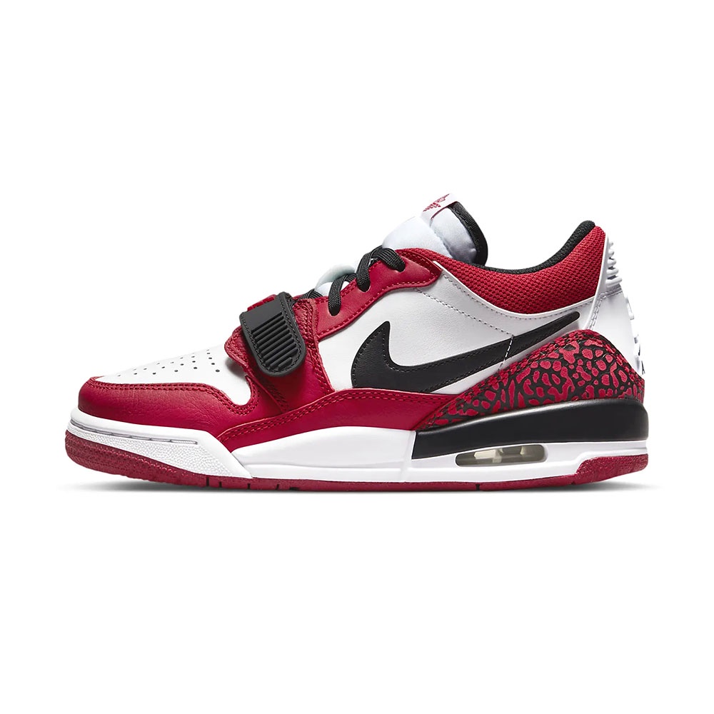 Nike Air Jordan Legacy 312 Low (GS) 大童 白紅 爆裂紋 休閒鞋 CD9054-116