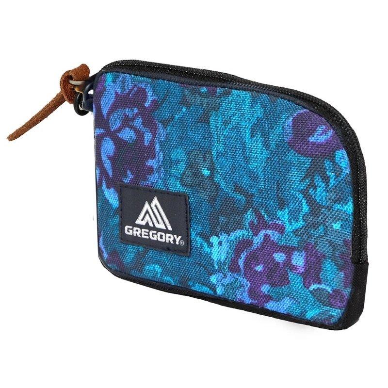 Gregory Coin Wallet 日系錢包 迷幻藍花 山財布錢包登山小錢包 蝦皮購物