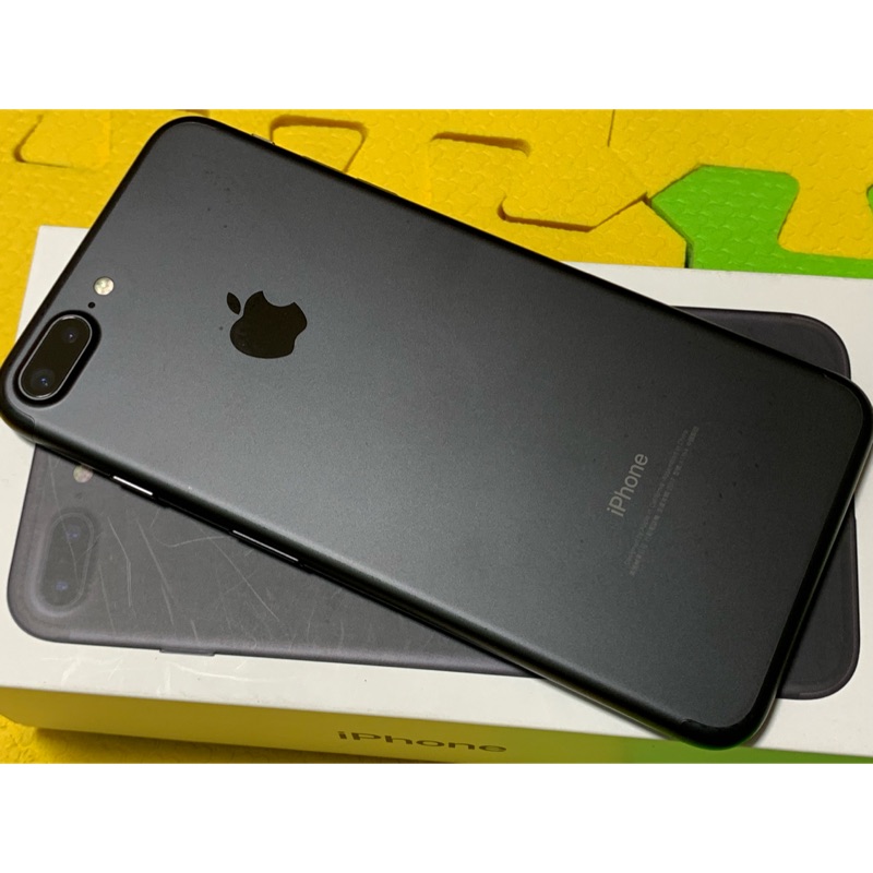 Apple iPhone 7 Plus A1784 黑色 128g 贈犀牛盾solidsuit碳纖維保護殼