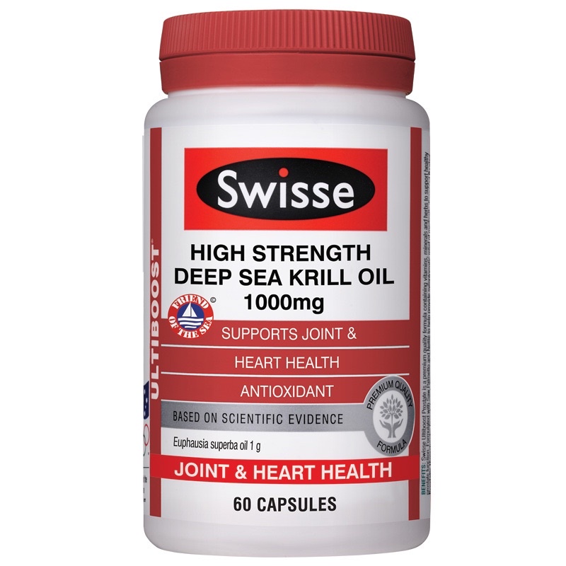 Swisse 深海磷蝦油🦐Swisse DeepSea Krill Oil 1000mg