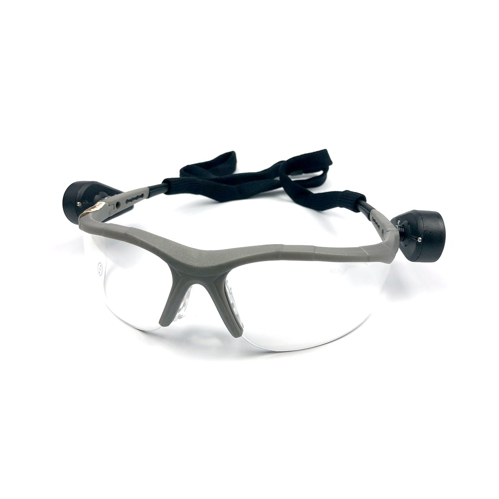 3M AO-LV2 安全眼鏡 配有LED燈  鏡面防霧處理 附收納袋及眼鏡帶 預防顆粒撞擊 #工安防護具專家