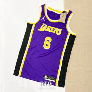 【RTG】NIKE LAL SWINGMAN JERSEY NBA 球衣 紫色 湖人 JAMES CV9481-513