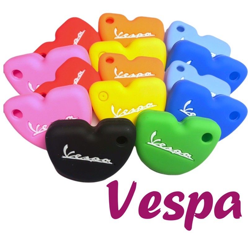 ⭐DK⭐ 偉士牌 Vespa 鑰匙 專用鑰匙套 偉士牌 春天 矽膠果凍套