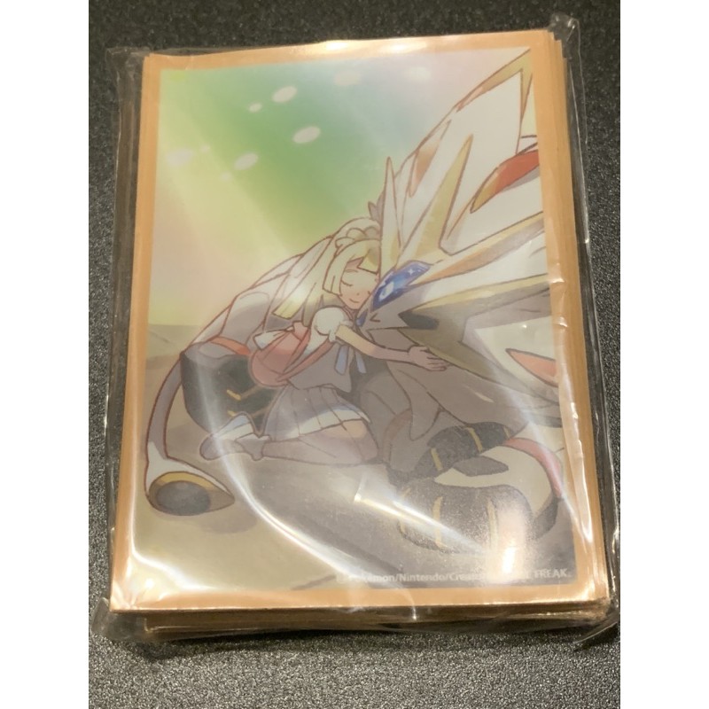 Ptcg 日版卡套 索爾迦雷歐&amp;莉莉艾 64張66*92 第二層 現貨 絕版