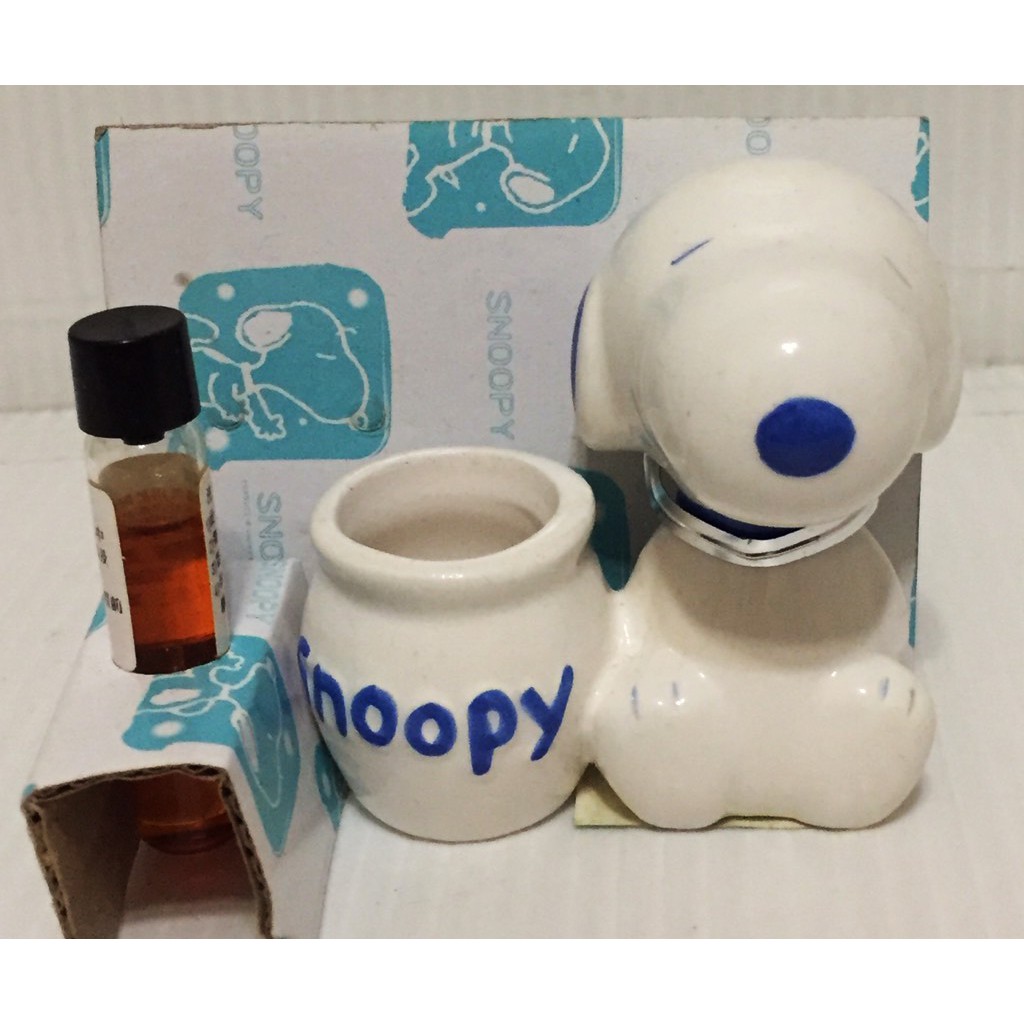 【卡漫精品館】Peanuts 花生世界【Snoopy &amp; Woodstock 史努比陶瓷飄香DIY 】全新 已絕版逸品