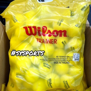 Wilson 現貨供應🛒 網球 練習網球 無壓球 無壓網球 wilson網球 練習網球 一袋60入 「恕無法單顆出售」