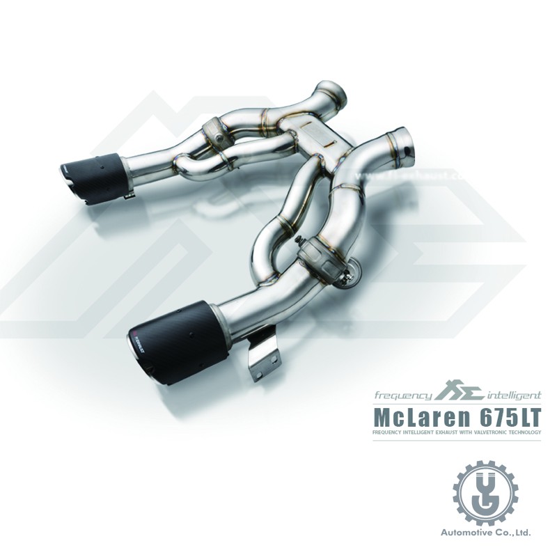 FI 高流量帶三元催化頭段 當派 排氣管 McLaren 邁凱倫 675LT 2015+ 底盤【YGAUTO】