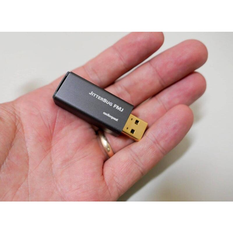 最新二代現貨! 雜訊過濾《台北快貨》美國原裝AudioQuest Jitterbug FMJ USB