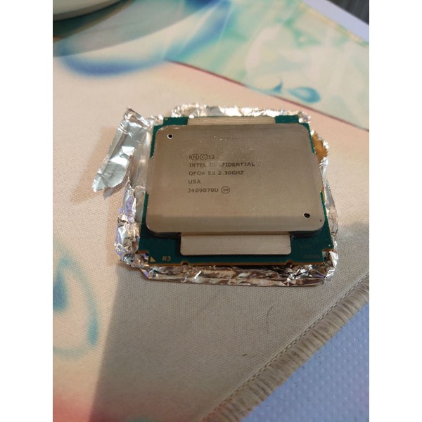 Intel Xeon E5-2695 v3 ES 不顯 QFQR 2011v3腳位 伺服器處理器 二手良品