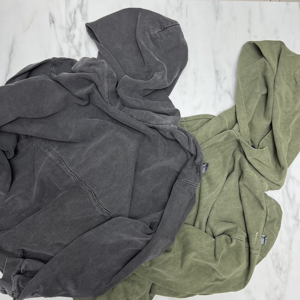 -Closer- NAUTICA Pigment Dyed Hooded L/S Tee TOO HEAVY 水洗 帽T