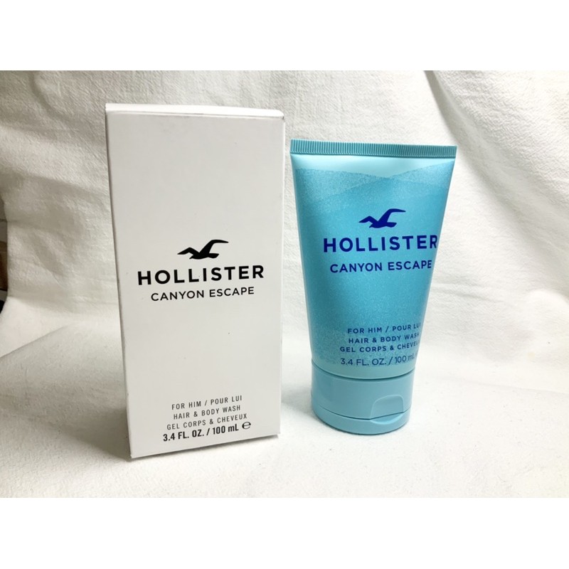 [Hollister] 自由曠野男性淡香水髮浴乳 100ml