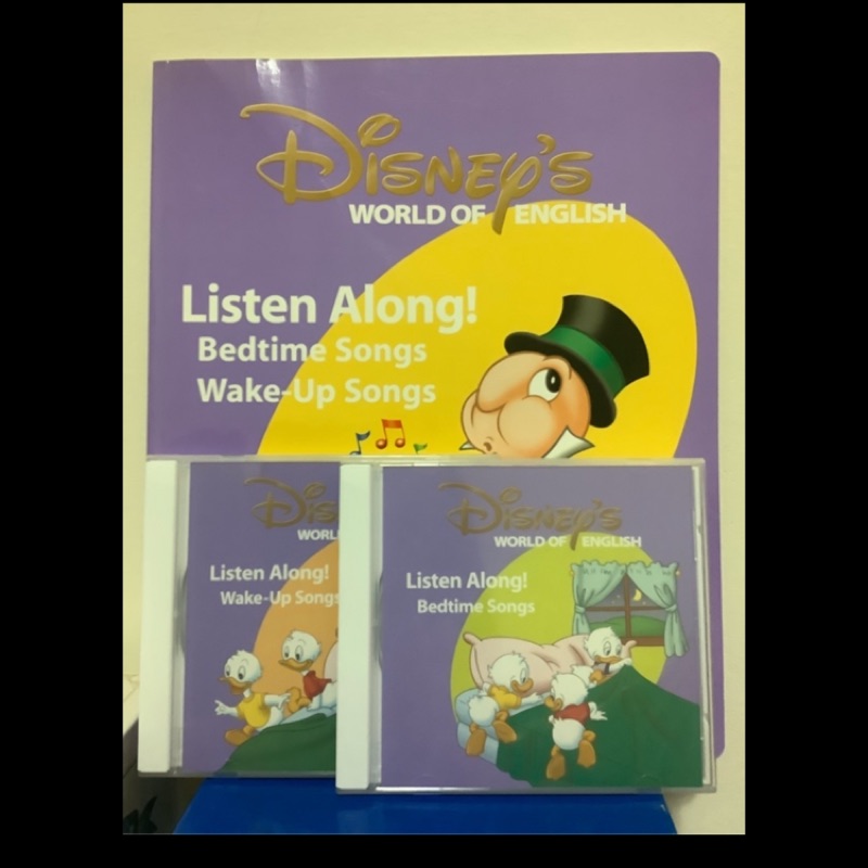 寰宇 迪士尼 Listen along CD 家長手冊 sing along