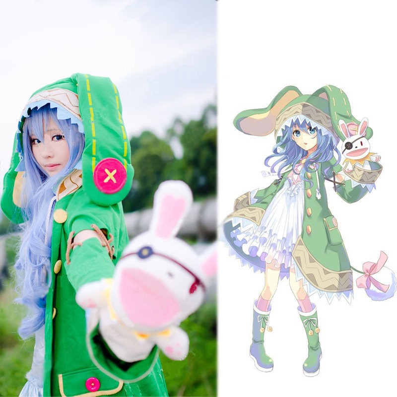 約會大作戰四系乃 四糸乃可愛精靈裝全套cosplay Cos服外套連身裙蝴蝶結耳朵可立四系乃cos假髮 蝦皮購物