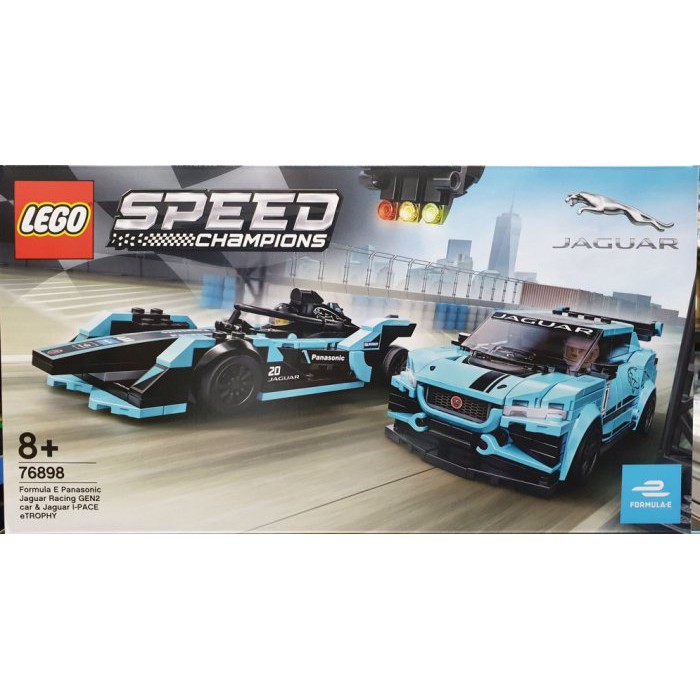 【鄭姐的店】樂高 76898 SPEED 系列 - Formula E Panasonic Jaguar Racing