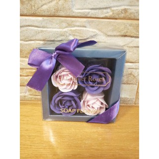 玫瑰造型花瓣香皂小禮盒 洗手皂 沐浴皂