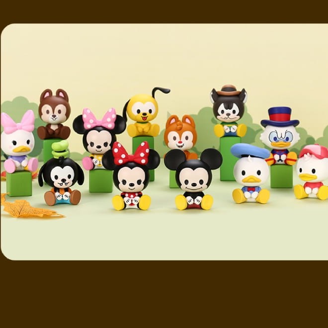 【迪士尼】MICKEY FAMILY 米奇坐坐系列 盲盒 Q版 公仔