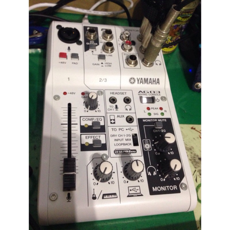 Yamaha AG03數位Mixer、錄音介面