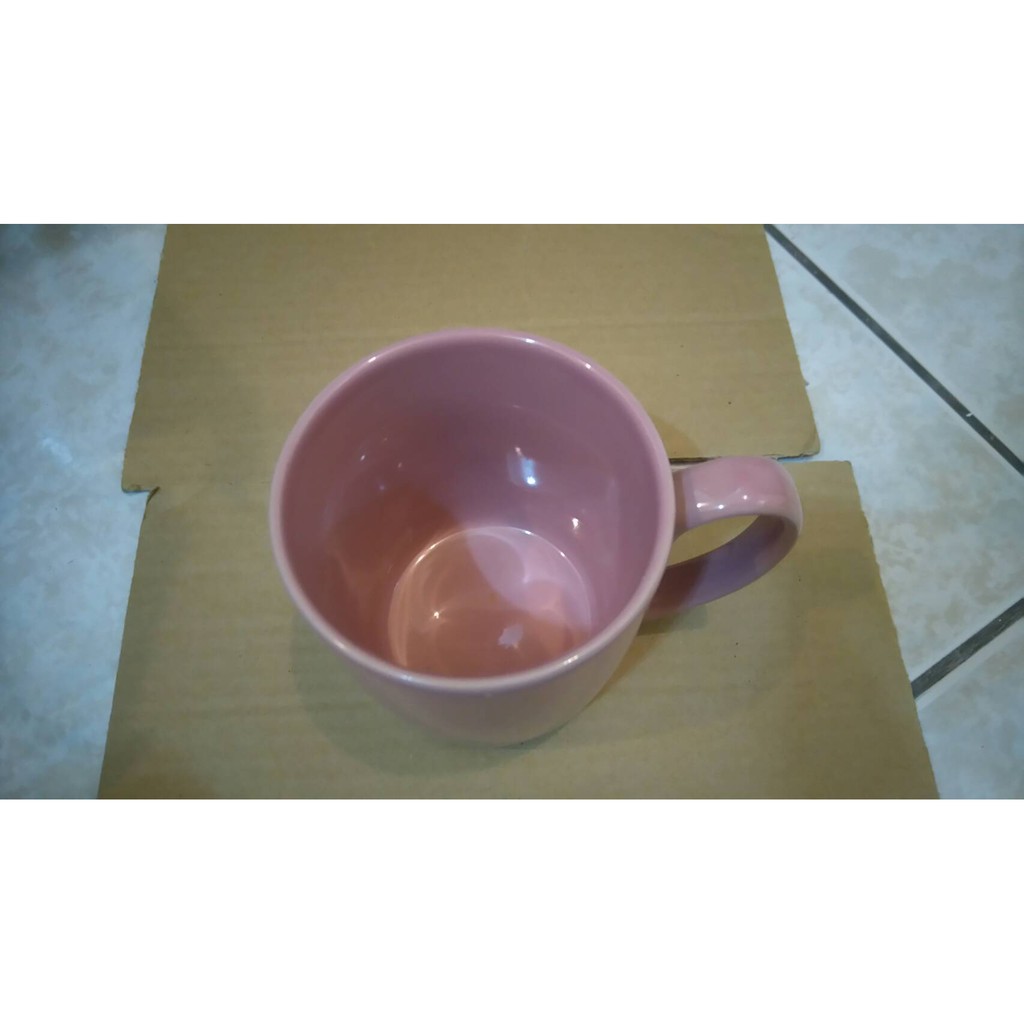 陶瓷馬克杯  粉色  咖啡杯 牛奶杯  茶杯  水杯
