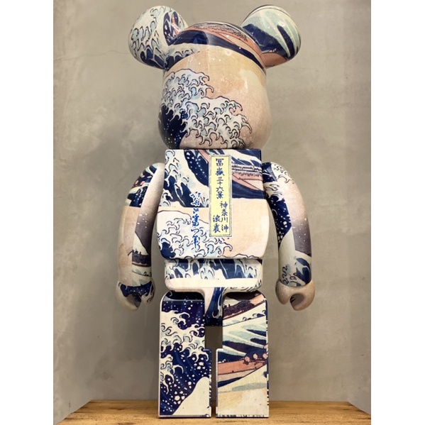 BE@RBRICK 葛飾北斎「神奈川沖浪裏」 1000%