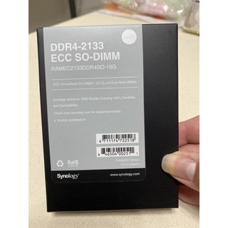 Synology DDR4-2133 ECC SO-DIMM 16G