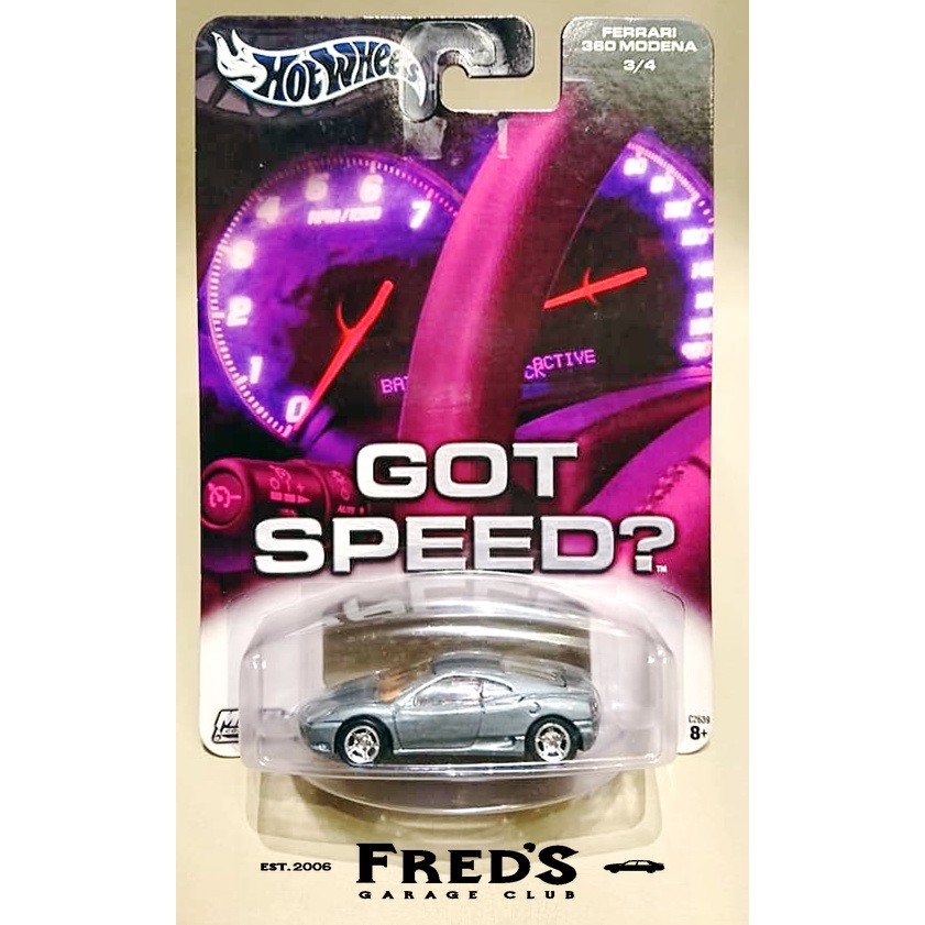 絕版老品 Hot Wheels 風火輪小汽車精裝法拉利ferrari 360 銀色款膠胎 蝦皮購物