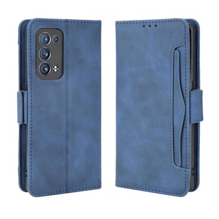 OPPO Reno 6Pro 5G 翻蓋皮革多卡槽錢包手機殼 OPPO Reno6 Pro 6Z Reno6Z Reno