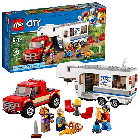 LEGO 樂高 60182 Pickup &amp; Caravan 皮卡車及露營車