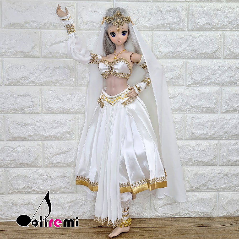 Dollremi◆1/3 白色華麗肚皮舞套裝 DD Smart Doll◇現貨◆MonJouJou代理