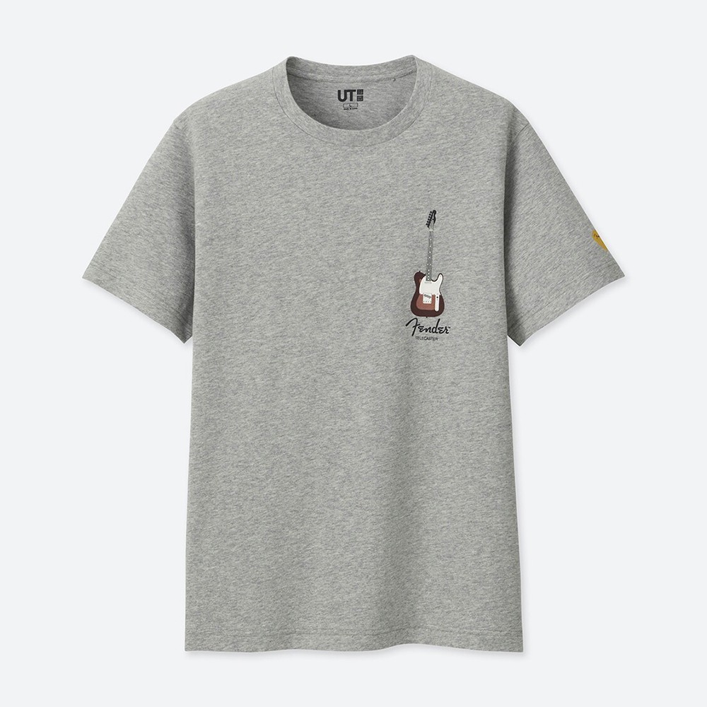 優衣庫（Uniqlo）男裝（UT）品牌Fender印花T卹 