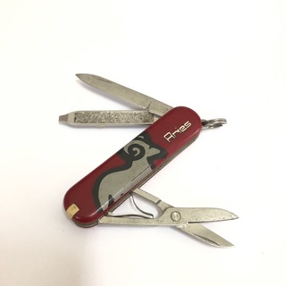 ［沐沐屋］Victorinox 維氏 58mm經典七用 限量印花 瑞士刀 白羊座 0.6223