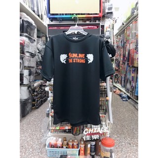 =佳樂釣具=SUNLINE SUW-15022DT 速乾短T 黑色 LL