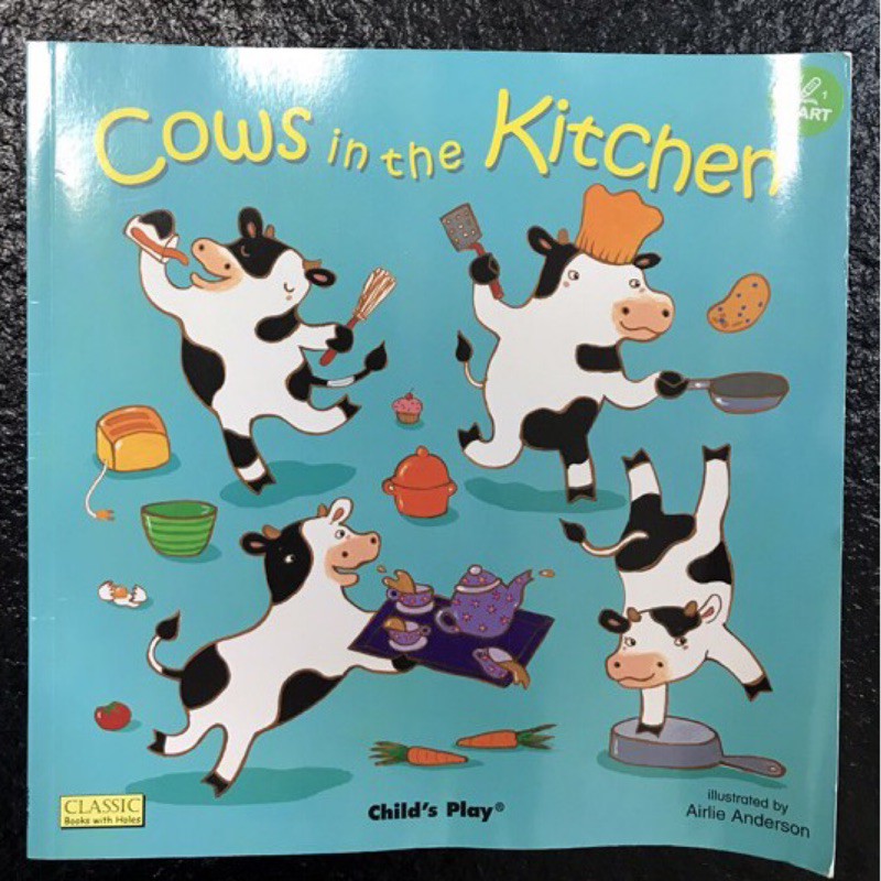 （二手八成新）Kidsread 繪本Cows in the Kitchen