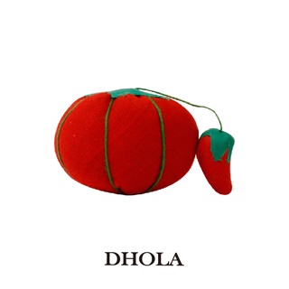 DHOLA｜【 番茄型針插 】服材用品 縫紉 針線盒 服裝 朵拉手藝