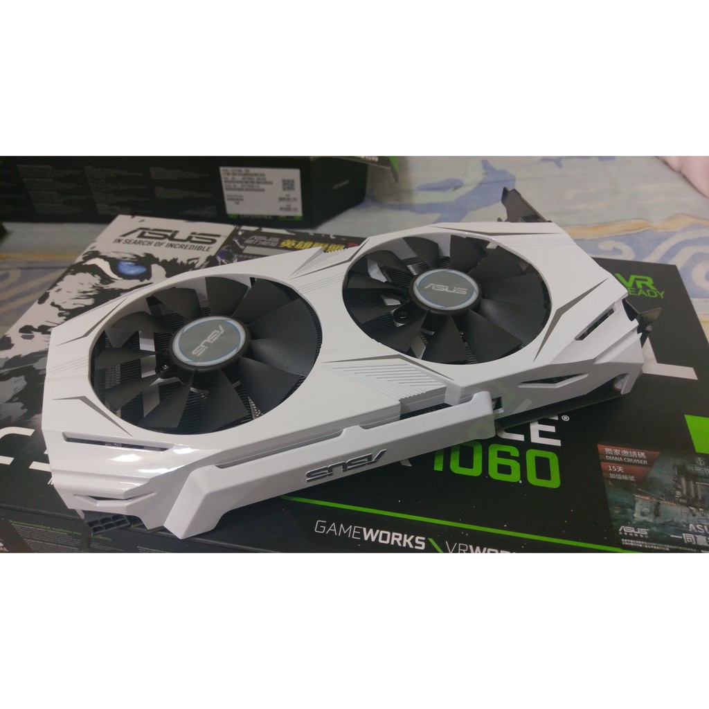 ASUS DUAL OC GTX 1060 3G 特價中 GTX1060