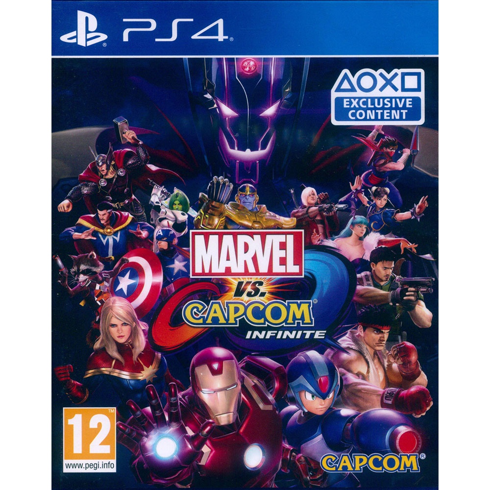 PS4 漫威 vs 卡普空 無限 中英日文歐版 Marvel vs. Capcom【一起玩】(現貨全新)