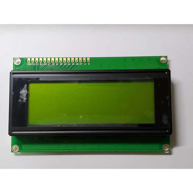 LCD 2004 I2C 5V 液晶顯示模組 I2C介面 4行20字 綠底 黑字 帶背光 Arduino 附杜邦線