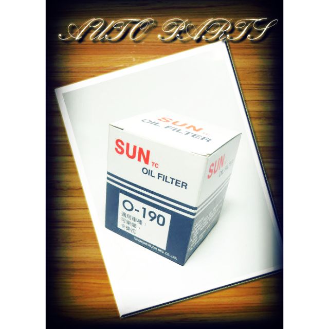 (線上汽材)SUN 機油芯/機油濾清器 ALTIS 01-06/COROLLA 1.6/1.8/CORONA 1.6