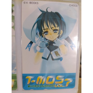 動漫畫周邊 CHOCO 電話卡(1東家二) T-MOS 藤ちょこ藤choco(應該是)