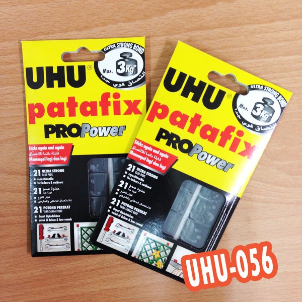 【現貨供應】德國 UHU 耐重3kg 強力萬用黏土 UHU-056 一包21顆